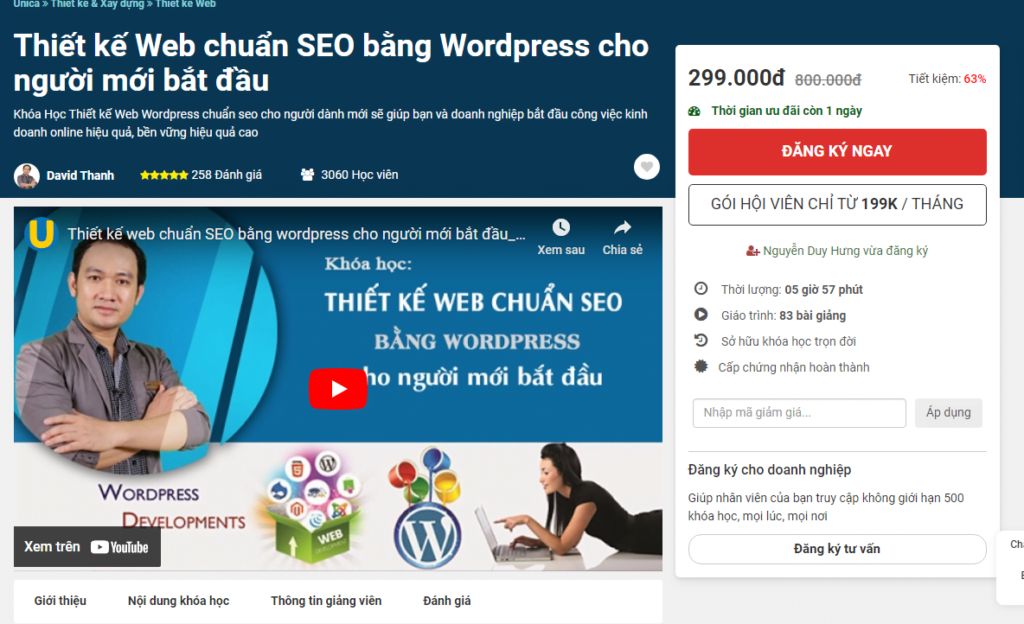 Thiết kế Web chuẩn SEO