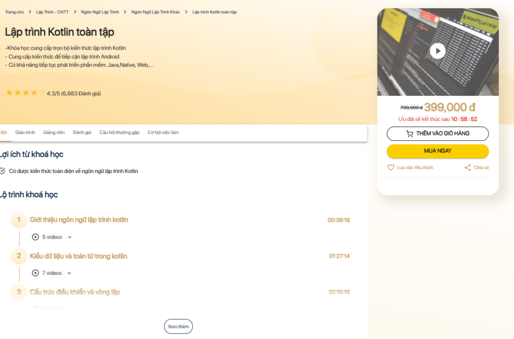 Lập trình Kotlin Trần Duy Thanh