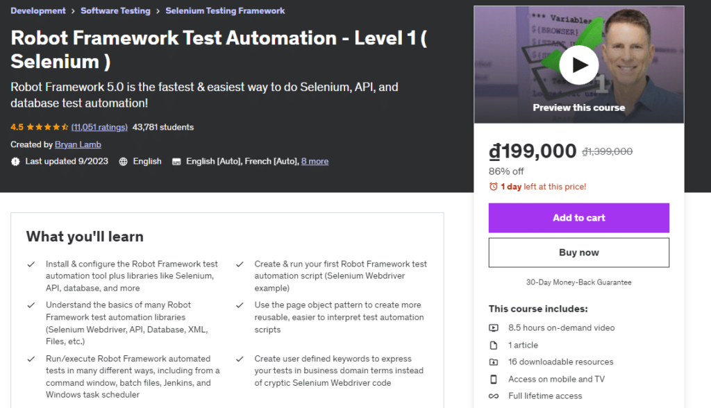 Robot Framework Test Automation