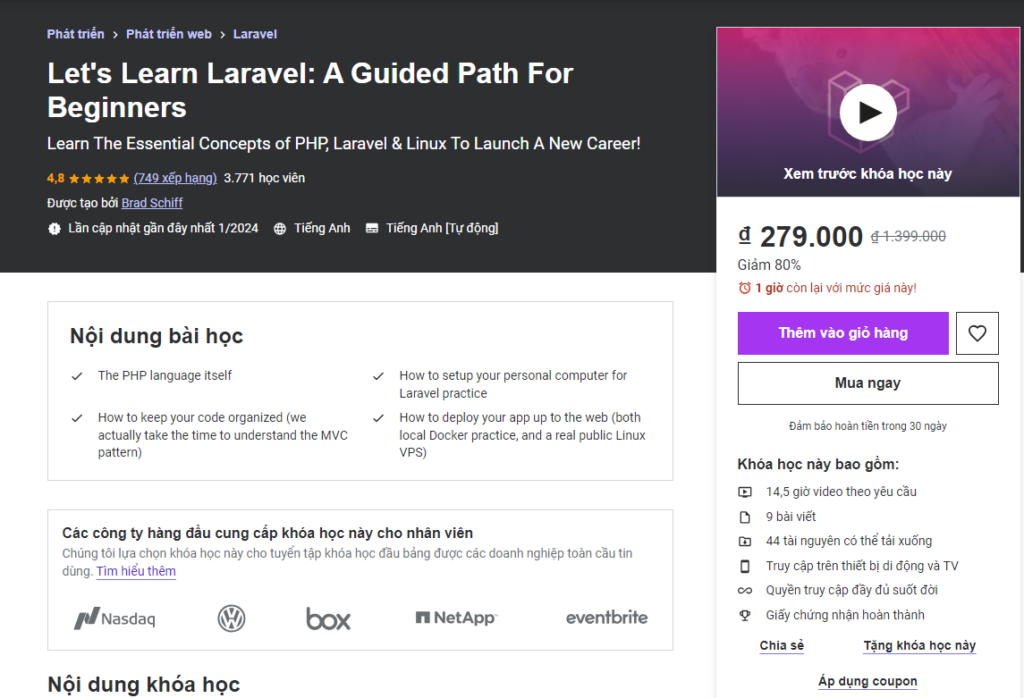 Learn Laravel