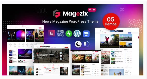 Magezix - Newspaper & Magazine WordPress Theme