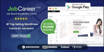 JobCareer | Job Board Responsive WordPress Theme