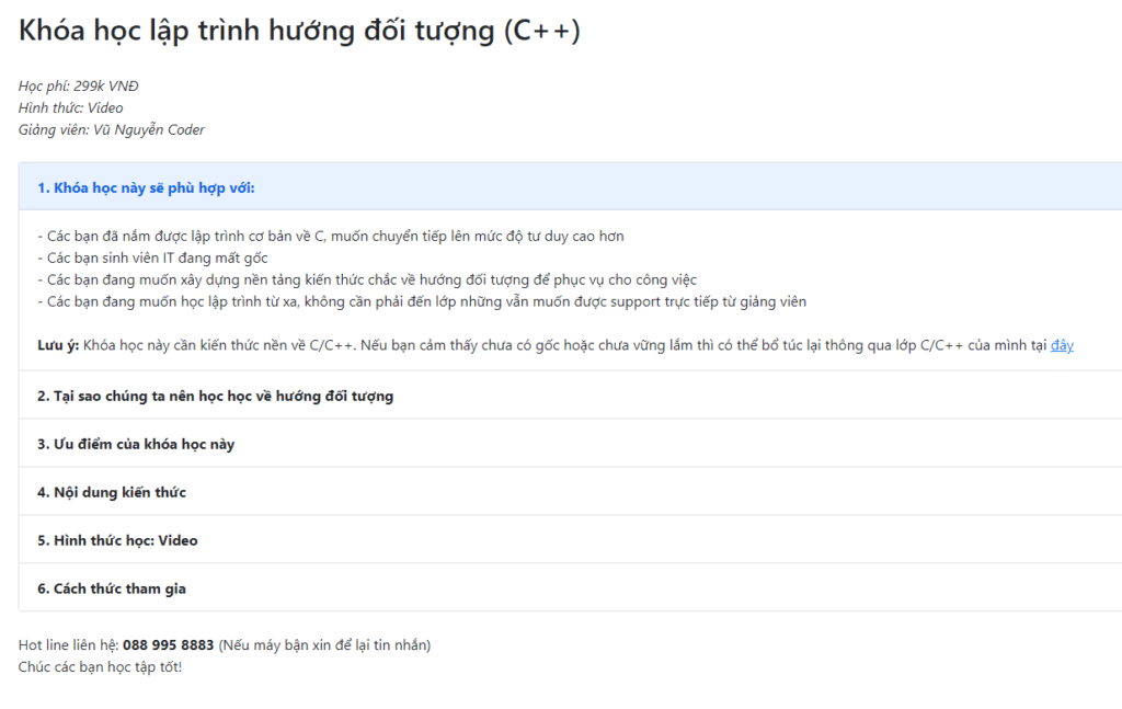 Lập Trình Hướng Đối Tượng Vunguyencoder