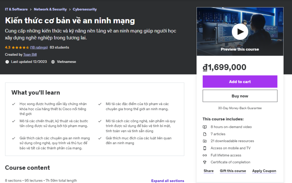Kiến thức cơ bản về an ninh mạng