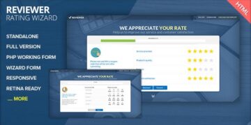 REVIEWER - RATING AND REVIEW WIZARD HTML TEMPLATE