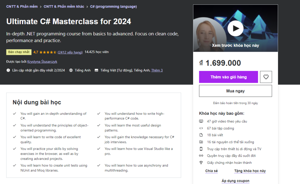 Ultimate C Masterclass for 2024
