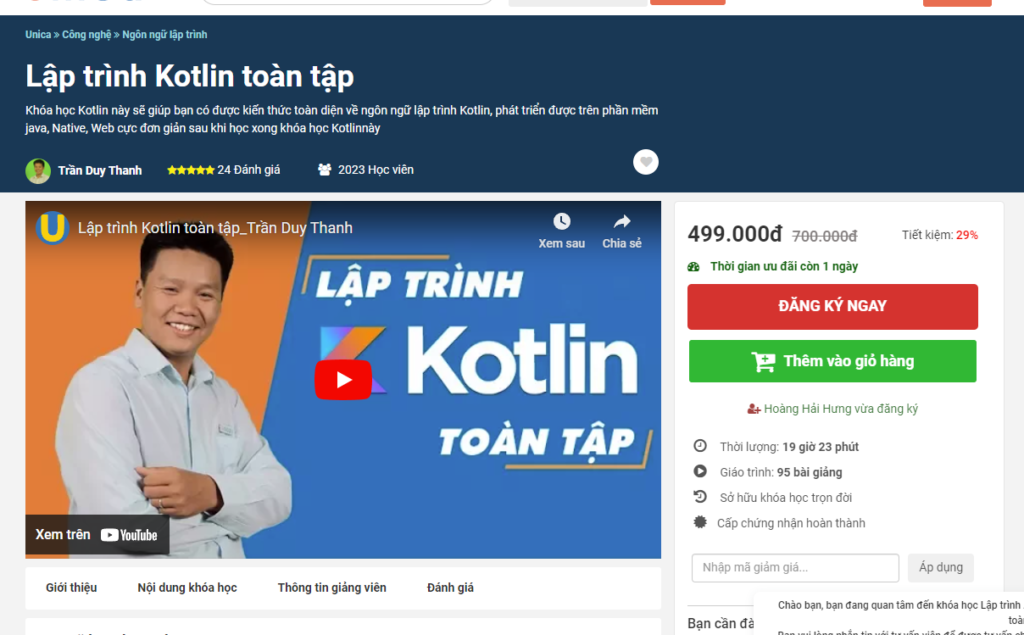 Lập trình Kotlin toàn tập