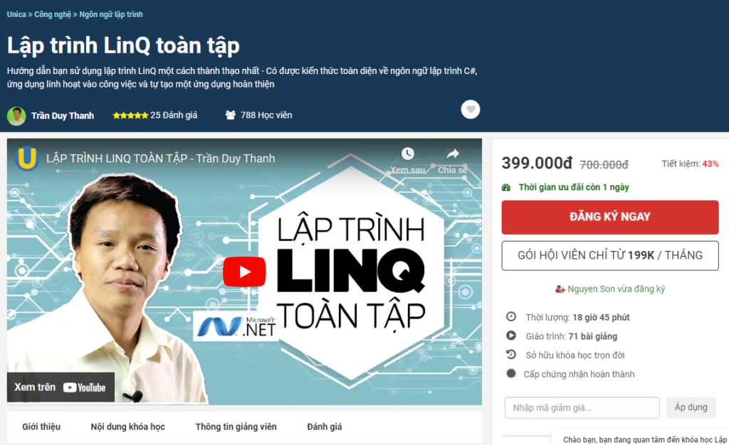 Lập trình LinQ toàn tập