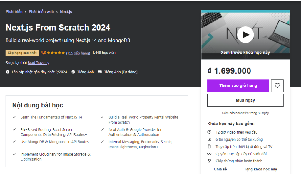 Next.js From Scratch 2024