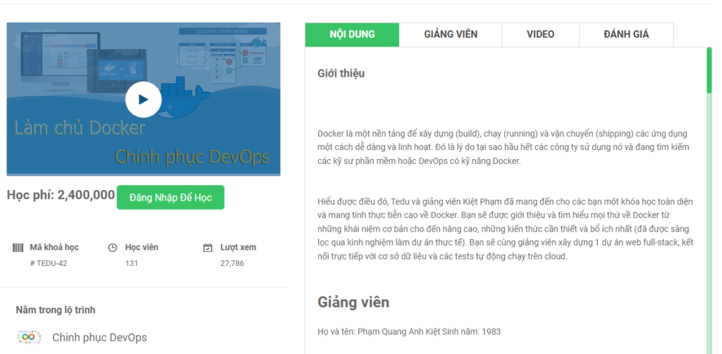 Làm chủ Docker để chinh phục DevOps