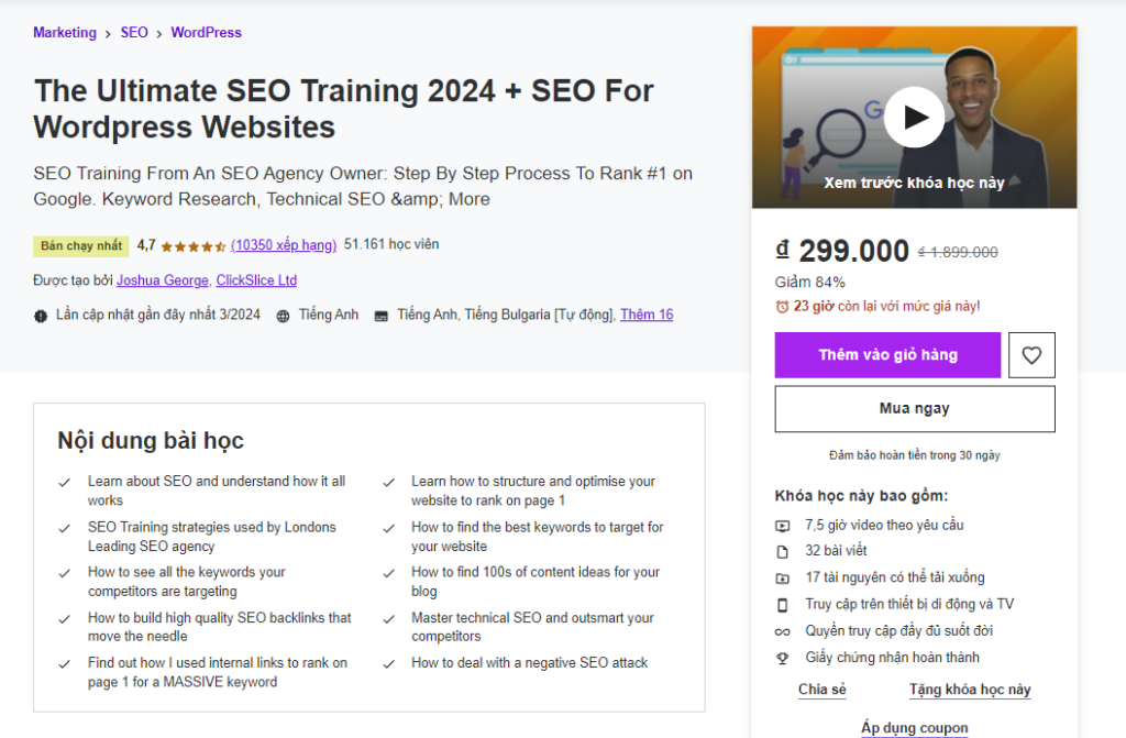 The Ultimate SEO Training 2024