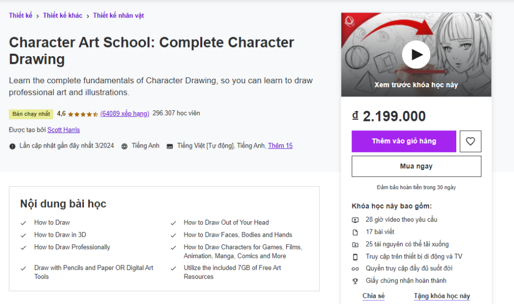 Character Art School: Complete Character Drawing
