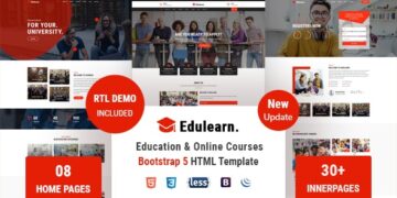 EDULEARN - EDUCATION HTML TEMPLATE V1.5