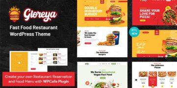 Food Ordering & Delivery Restaurant WordPress