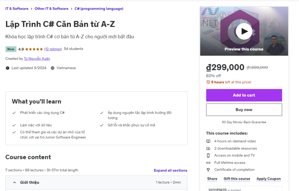 Lập Trình C Căn Bản từ A Z