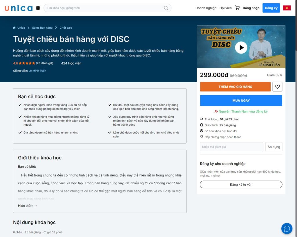 Tuyệt chiêu bán hàng với DISC