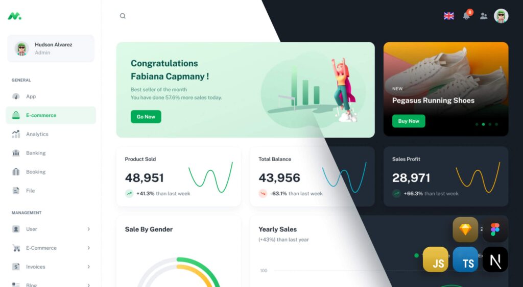 MINIMAL – CLIENT & ADMIN DASHBOARD