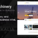 MACHINERY - FACTORY BUSINESS HTML TEMPLATE