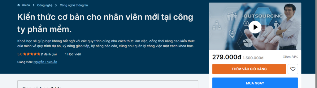 Kiến thức cơ bản cho nhân viên mới tại công ty phần mềm