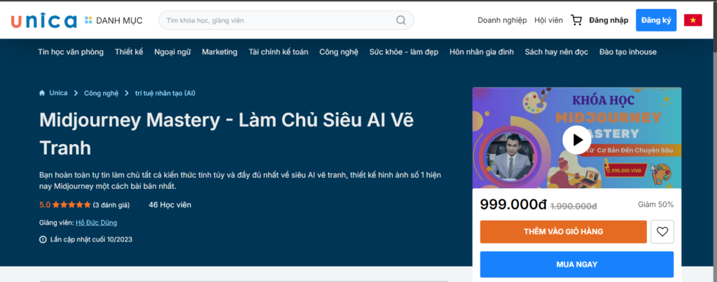 Midjourney Mastery - Làm Chủ Siêu AI Vẽ Tranh