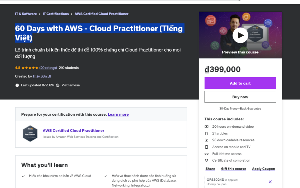 AWS Cloud Practitioner