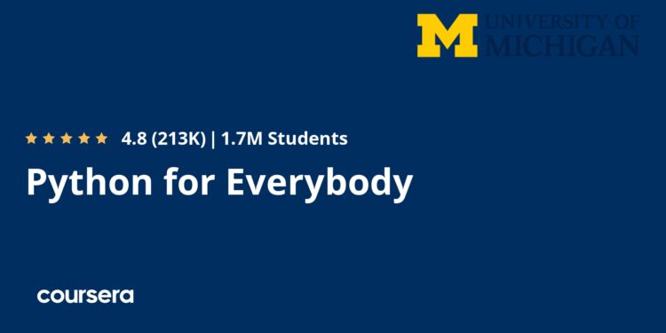 Python for Everybody Specialization