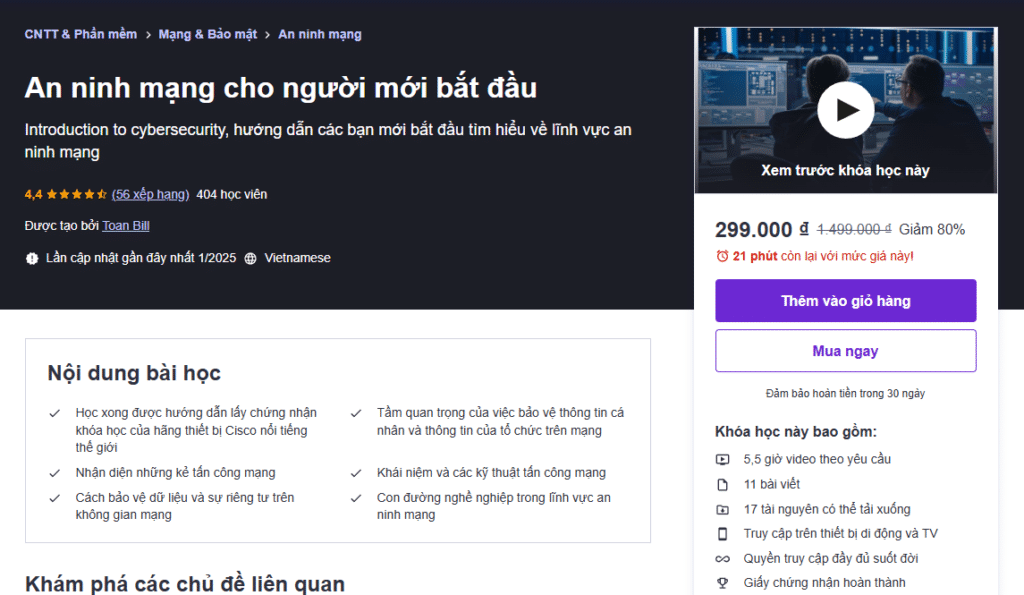 An ninh mạng cho người mới bắt đầu