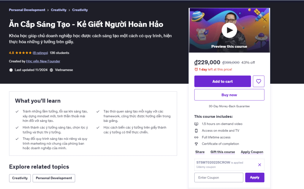 Ăn Cắp Sáng Tạo - Kẻ Giết Người Hoàn Hảo