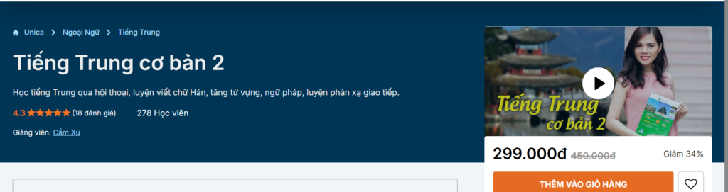 Tiếng Trung cơ bản 2