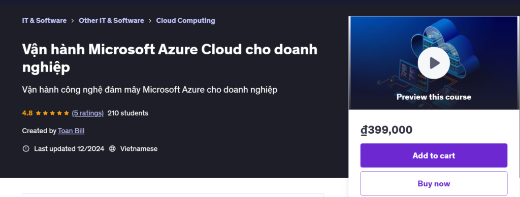 Vận hành Microsoft Azure Cloud cho doanh nghiệp image 62