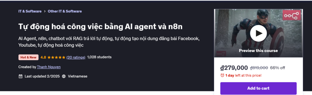 Tự động hoá công việc bằng AI agent và n8n image 8