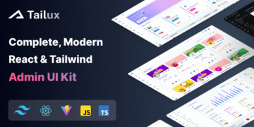 Tailux - React Tailwind Admin Template (React 19)