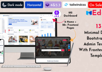 Eduadmin - Responsive Bootstrap 5 Admin Template Dashboard